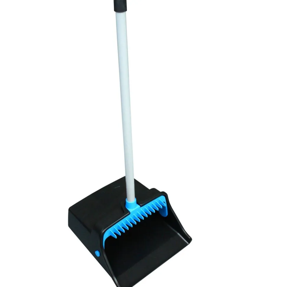 Impact LobbyMaster 11.72 in. Wide Plastic Dust Pan - Blue/Black