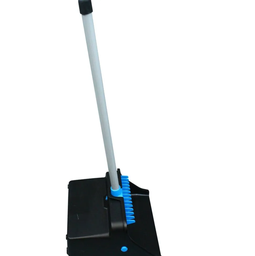 Impact LobbyMaster 11.72 in. Wide Plastic Dust Pan - Blue/Black