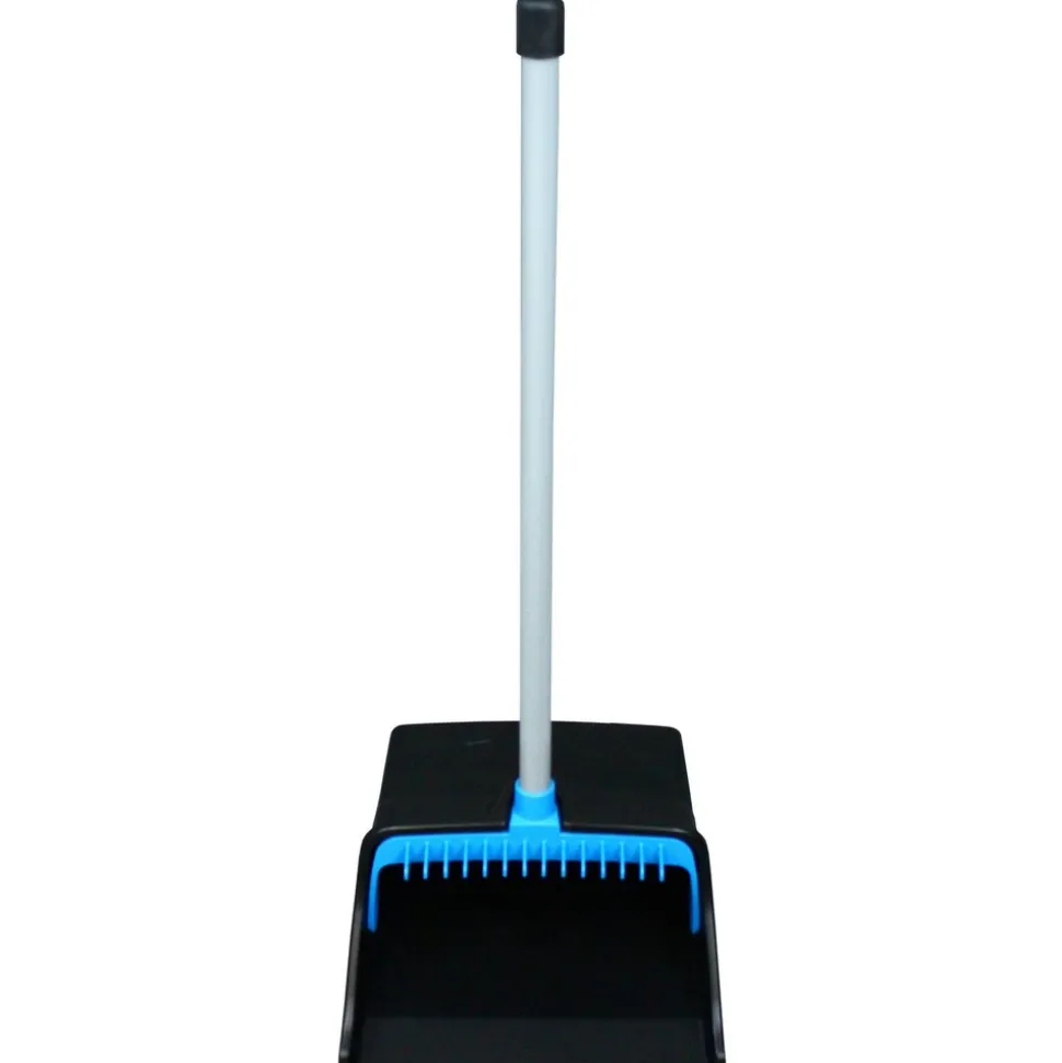 Impact LobbyMaster 11.72 in. Wide Plastic Dust Pan - Blue/Black