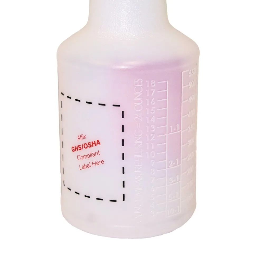 Impact 32-Pack/Carton 3-Piece/Pack 24 oz. Spray Alert System with Red/White Sprayer - Natural