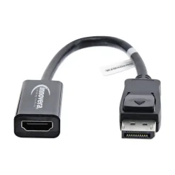 Innovera 0.65 ft. DisplayPort-HDMI Adapter - Black