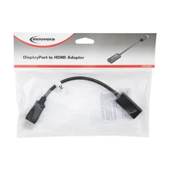 Innovera 0.65 ft. DisplayPort-HDMI Adapter - Black