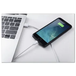 Innovera 3 ft. USB Apple Lightning Cable - White