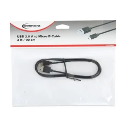 Innovera 3 ft. USB to Micro USB Cable - Black
