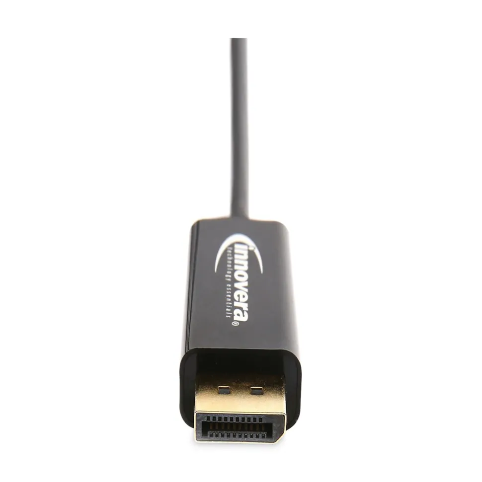 Innovera 6 ft. USB Type-C to DisplayPort Adapter - Black