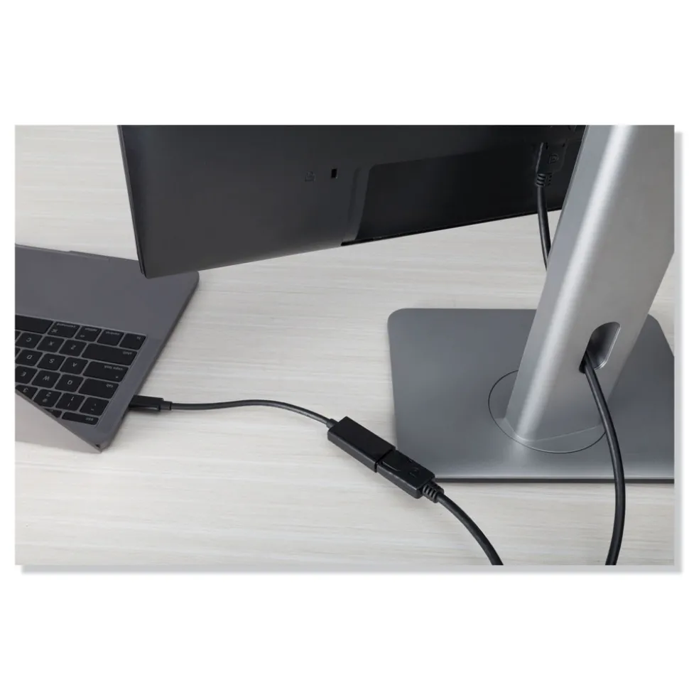 Innovera 6 ft. USB Type-C to DisplayPort Adapter - Black