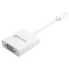 Innovera 0.65 ft. USB Type-C VGA Adapter - White