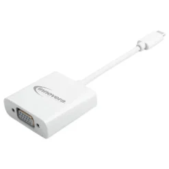 Innovera 0.65 ft. USB Type-C VGA Adapter - White