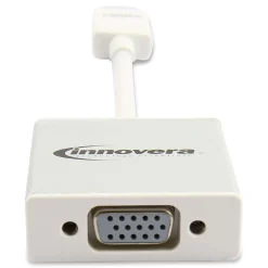 Innovera 0.65 ft. USB Type-C VGA Adapter - White