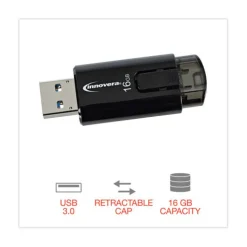 Innovera 16 GB USB 3.0 Flash Drive