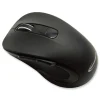 Innovera 2.4 GHz Frequency/26 ft Wireless Range Right Hand Use Mid-Size Wireless Optical Mouse with Micro USB - Black