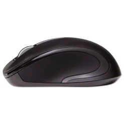Innovera 2.4 GHz Frequency/26 ft Wireless Range Right Hand Use Mid-Size Wireless Optical Mouse with Micro USB - Black