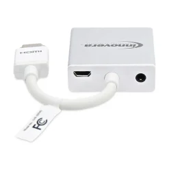 Innovera 6 in. HDMI to SVGA Adapter - White