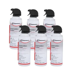 Innovera 10 oz. Compressed Air Duster Cleaner (6/Pack)