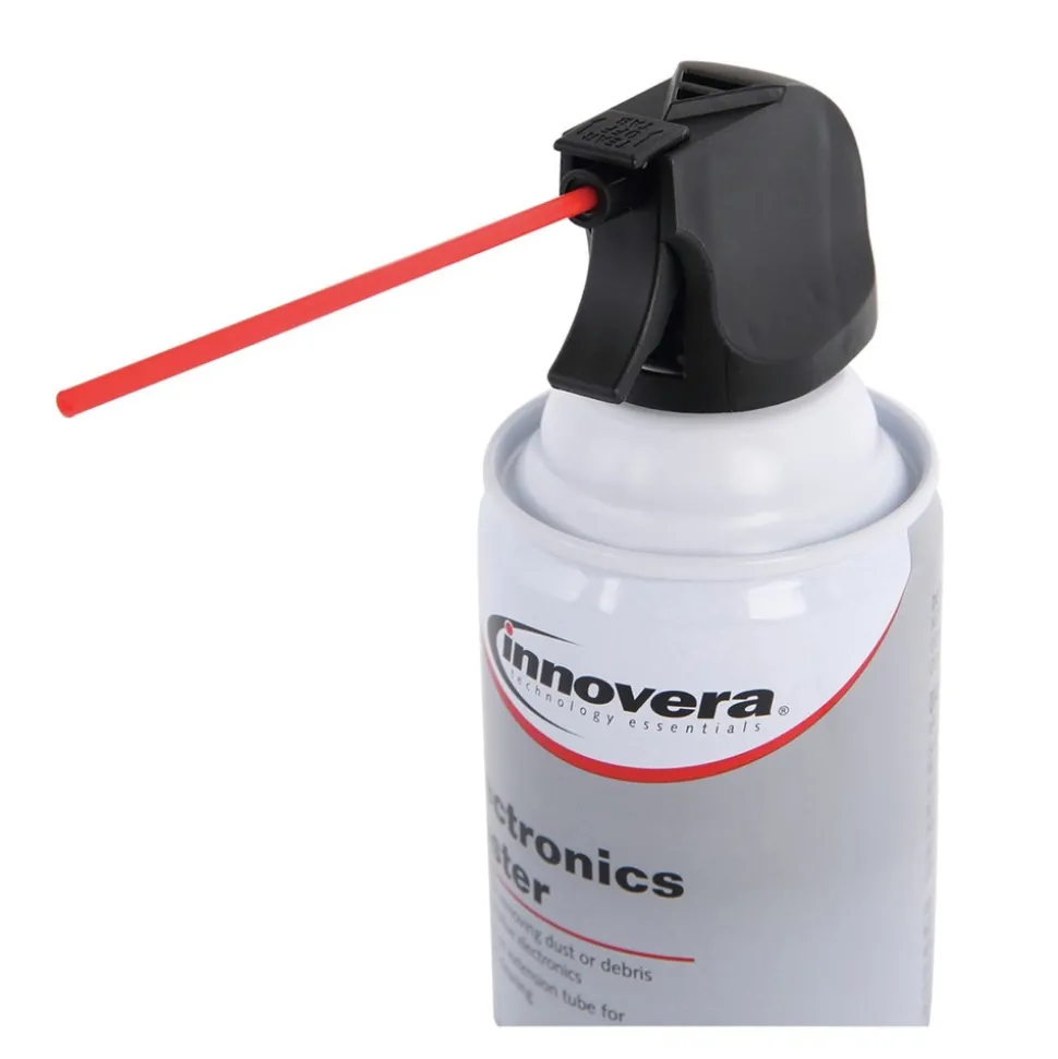 Innovera 10 oz. Compressed Air Duster Cleaner (6/Pack)