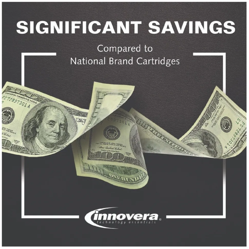 Innovera 9,500 Page-Yield Remanufactured High-Yield Toner Replacement for 48X - Black