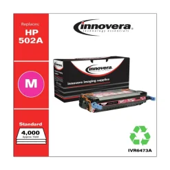 Innovera 4000 Page-Yield Remanufactured Toner Replacement for 502A (Q6473A) - Magenta
