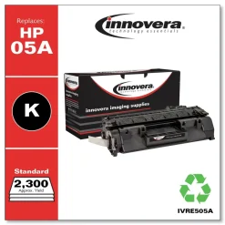 Innovera 2300 Page-Yield Remanufactured Toner Replacement for 05A (CE505A) - Black