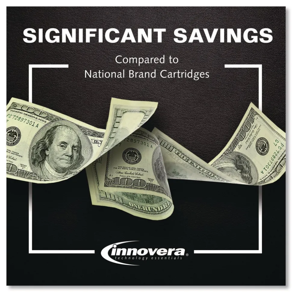 Innovera 10,500 Page-Yield Remanufactured Toner Replacement for 147A (W1470A) - Black