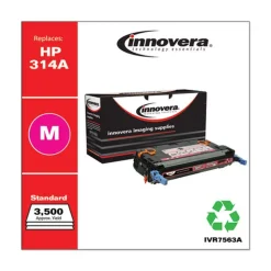Innovera 3500 Page-Yield Remanufactured Toner Replacement for 314A (Q7563A) - Magenta