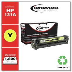 Innovera 1800 Page-Yield Remanufactured Toner Replacement for 131A (CF212A) - Yellow