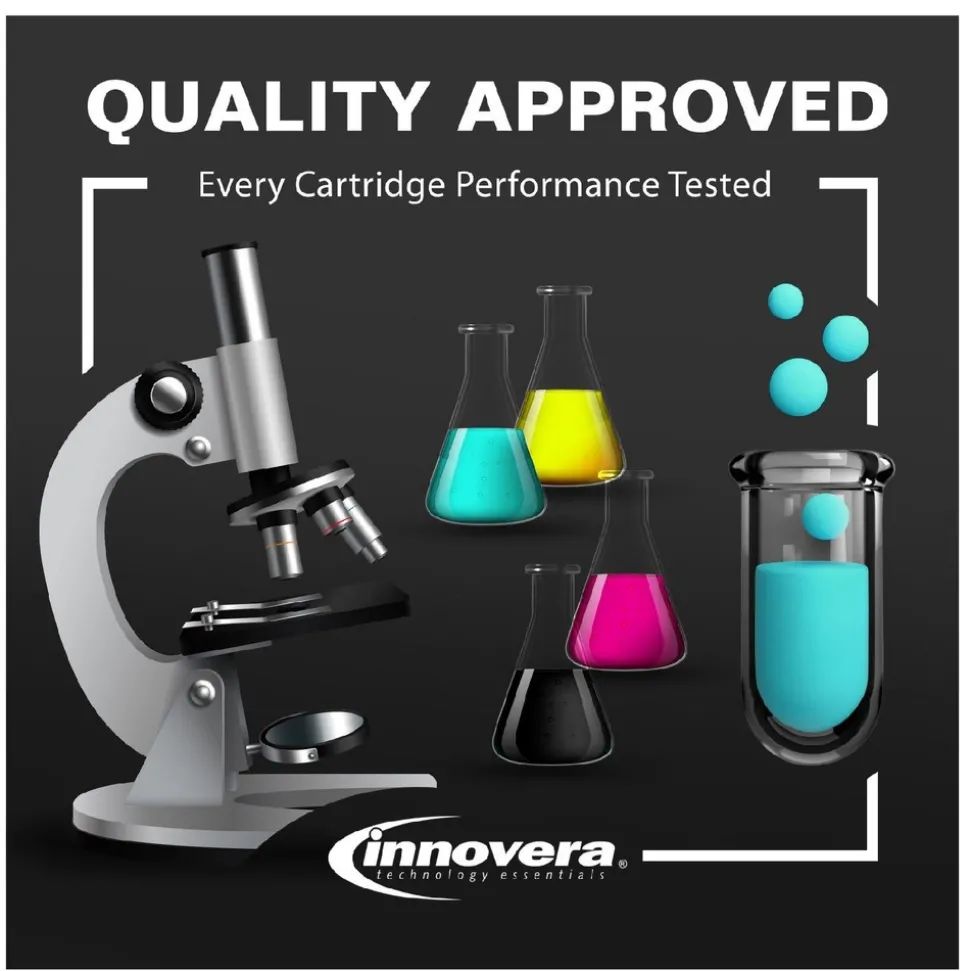 Innovera 2,900 Page-Yield Remanufactured Toner Replacement for 48A - Black