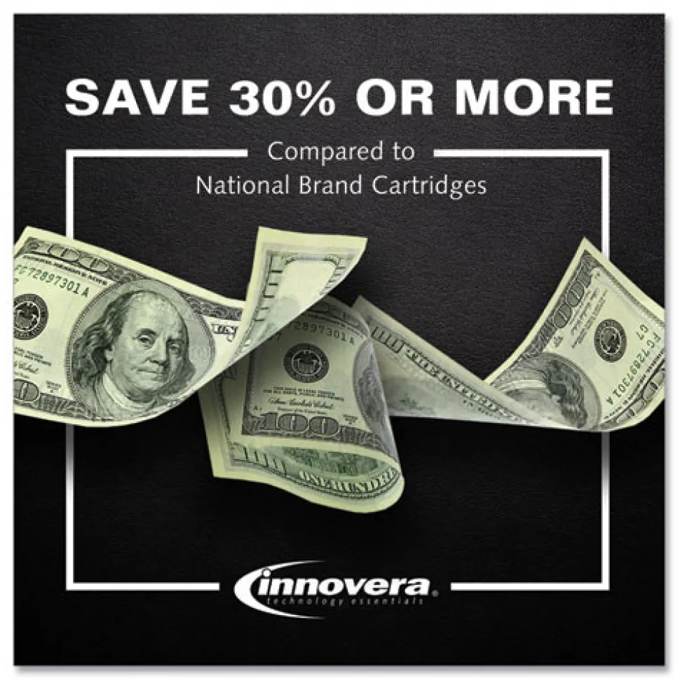 Innovera 200 Page-Yield Remanufactured Ink Replacement for 64 (N9J90AN) - Black