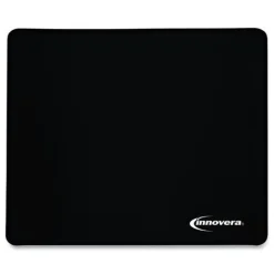 Innovera 9.87 x 11.87 Large Mouse Pad - Black