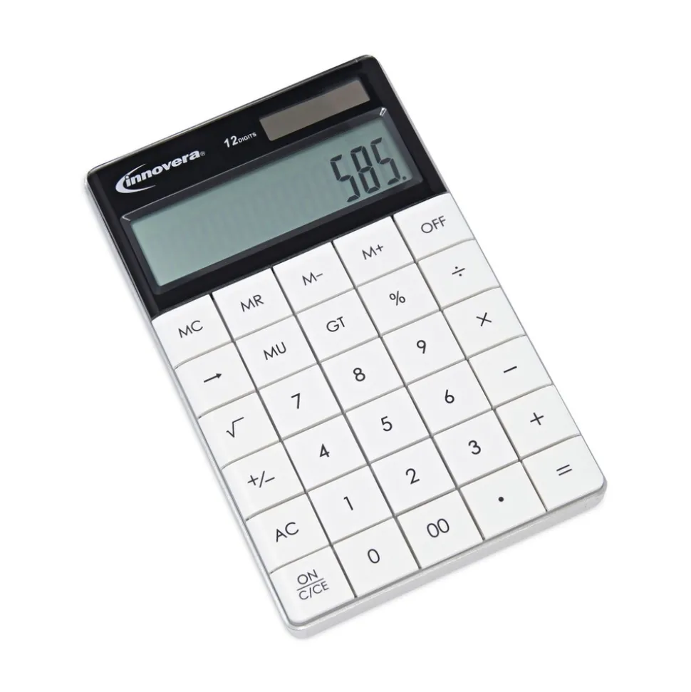 Innovera 12-Digit LCD Large Button Calculator