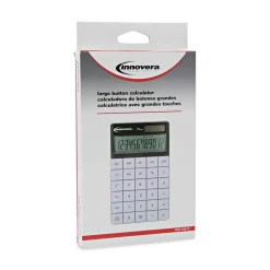 Innovera 12-Digit LCD Large Button Calculator