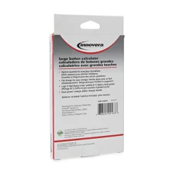 Innovera 12-Digit LCD Large Button Calculator