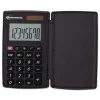 Innovera 8-Digit LCD Pocket Calculator with Hard Shell Flip Cover