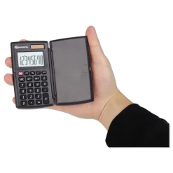 Innovera 8-Digit LCD Pocket Calculator with Hard Shell Flip Cover