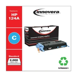 Innovera IVR86001 Remanufactured 2000 Page Yield Toner Cartridge for HP Q6001A - Cyan