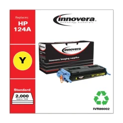 Innovera IVR86002 Remanufactured 2000 Page Yield Toner Cartridge for HP Q6002A - Yellow