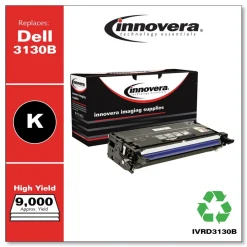 Innovera IVRD3130B 9000 Page-Yield Remanufactured High-Yield Toner Replacement for Dell 3130 (330-1198) - Black
