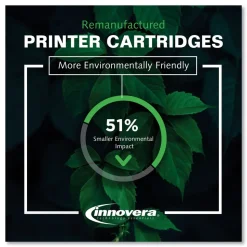 Innovera IVRE262A Remanufactured 11000 Page Yield Toner Cartridge for HP CE262A - Yellow