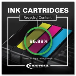 Innovera IVRT410XL420 650 Page-Yield Remanufactured High-Yield Ink Replacement for T410XL - Yellow