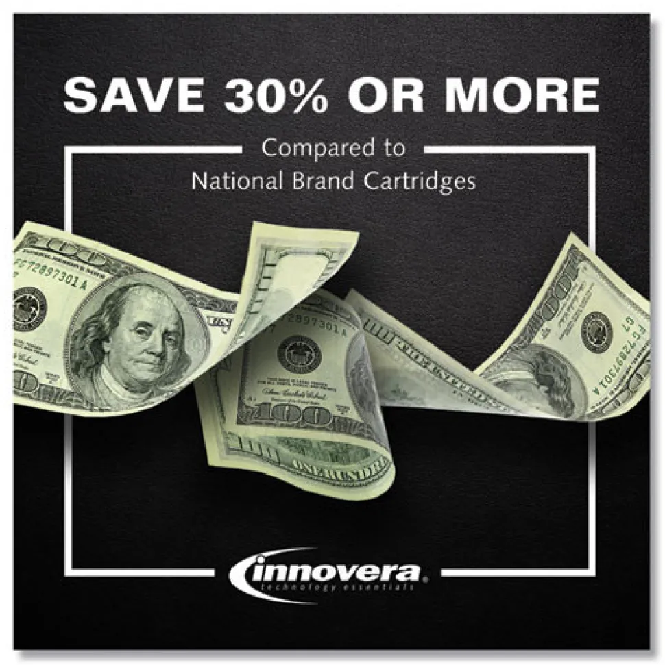 Innovera Remanufactured 1,600 Page-Yield Replacement High-Yield Ink for 952XL (L0S67AN) - Yellow