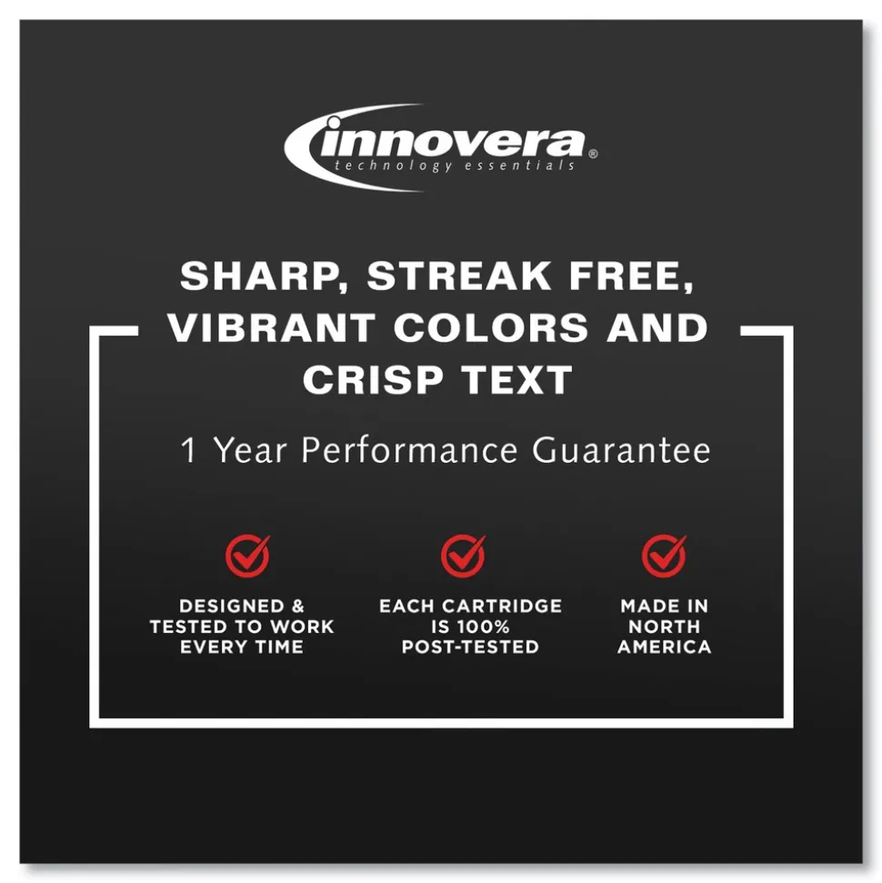 Innovera Remanufactured 550 Page-Yield Replacement High-Yield Ink for LC203BK - Black