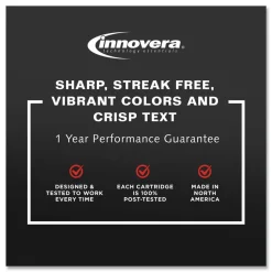 Innovera Remanufactured 200/165 Page-Yield Replacement Ink for 60 (N9H63FN) - Black/Tri-Color