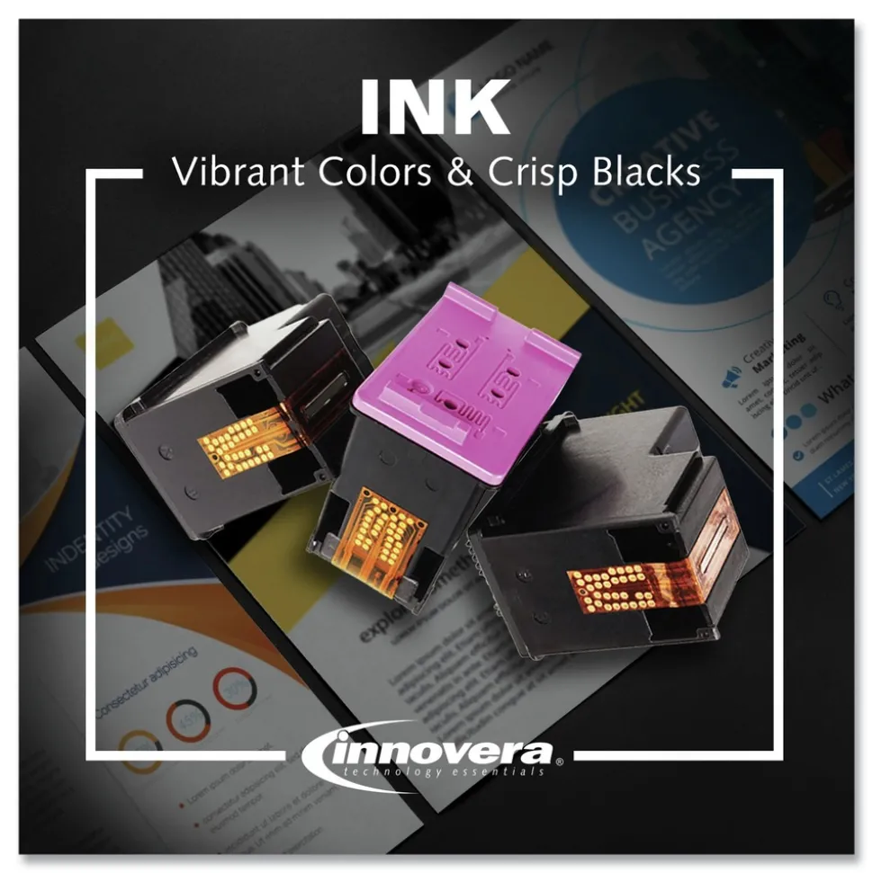 Innovera Remanufactured 1,600 Page-Yield Replacement High-Yield Ink for 952XL (L0S61AN) - Cyan