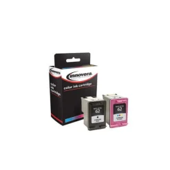 Innovera Remanufactured 200/165 Page-Yield Replacement Ink for 62 (N9H64FN) - Black/Tri-Color