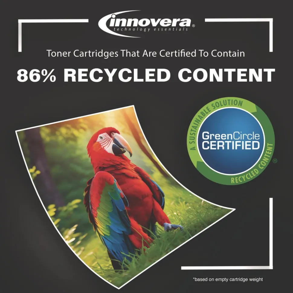 Innovera Remanufactured 2300 Page Extended Yield Toner Cartridge for HP CE285AJ - Black