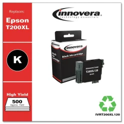 Innovera Remanufactured 500 Page-Yield Replacement High-Yield Ink for T200XL (T200XL120) - Black