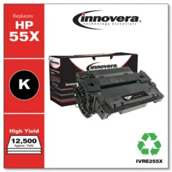 Innovera Remanufactured Ce255x High-Yield Toner - Black