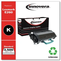 Innovera Remanufactured E260a21a (e260) Toner, Black