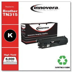 Innovera Remanufactured 6000-Page Yield Toner Replacement for TN315BK - Black