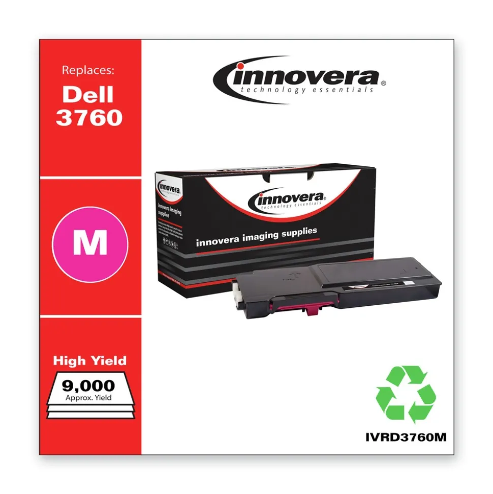 Innovera Remanufactured 9000-Page Yield Toner for Dell 331-8431 - Magenta