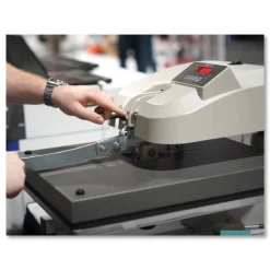 INSTA 256 32 in. x 40 in. x 22 in. Manual Heat Press - Beige/Black